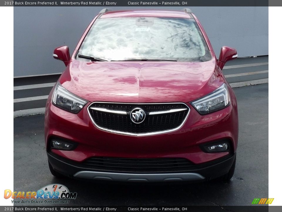 2017 Buick Encore Preferred II Winterberry Red Metallic / Ebony Photo #4