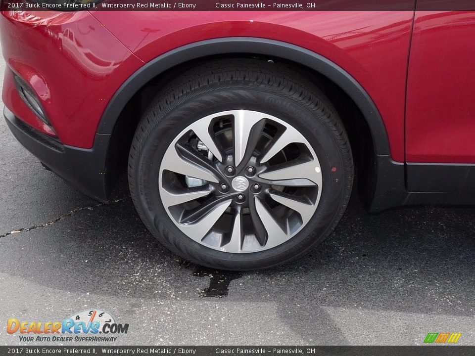 2017 Buick Encore Preferred II Winterberry Red Metallic / Ebony Photo #5