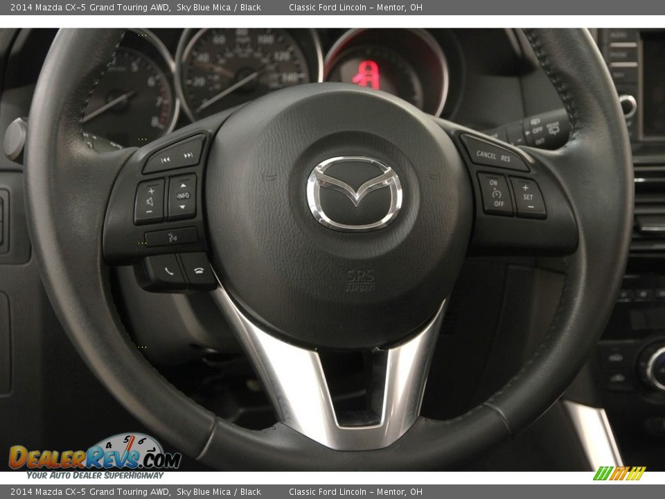 2014 Mazda CX-5 Grand Touring AWD Sky Blue Mica / Black Photo #6