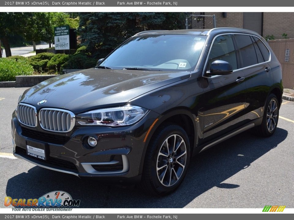 2017 BMW X5 xDrive35i Dark Graphite Metallic / Black Photo #6