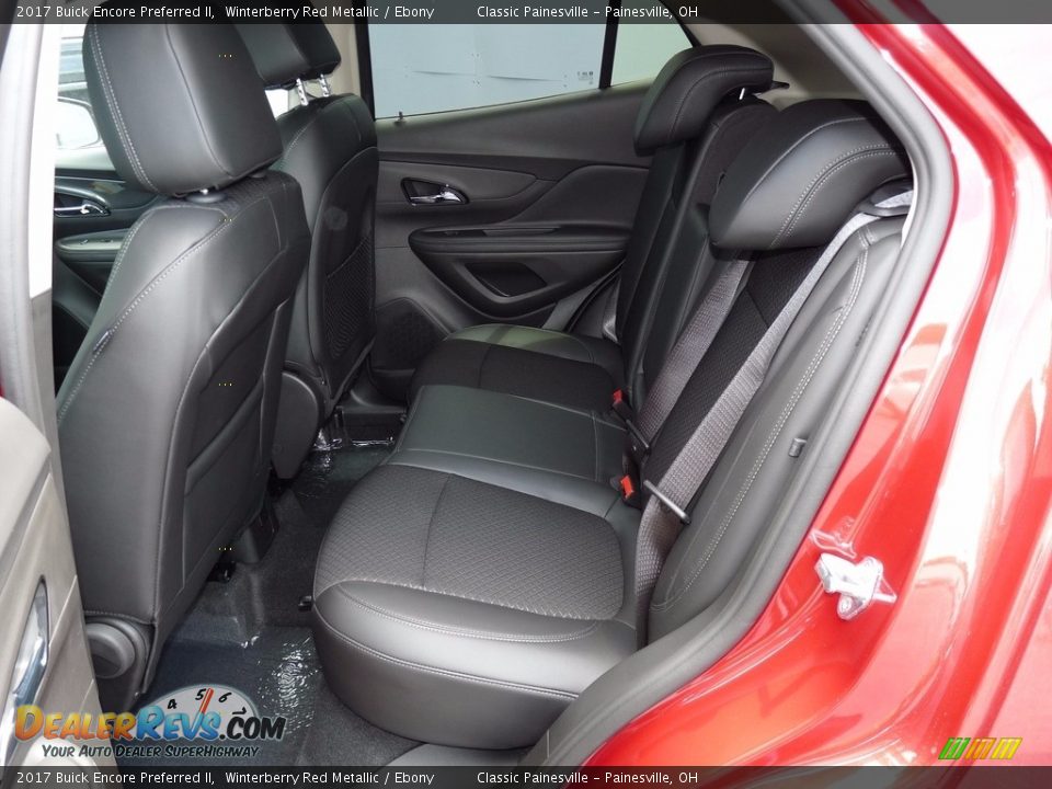 2017 Buick Encore Preferred II Winterberry Red Metallic / Ebony Photo #7