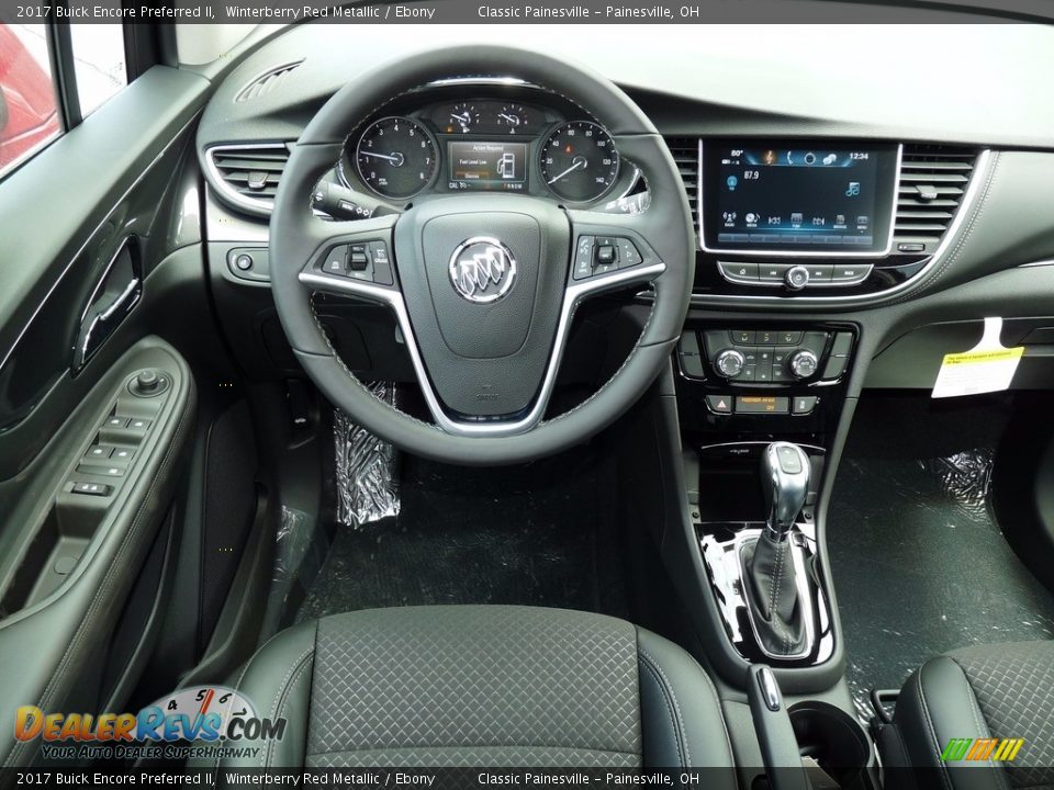 2017 Buick Encore Preferred II Winterberry Red Metallic / Ebony Photo #8