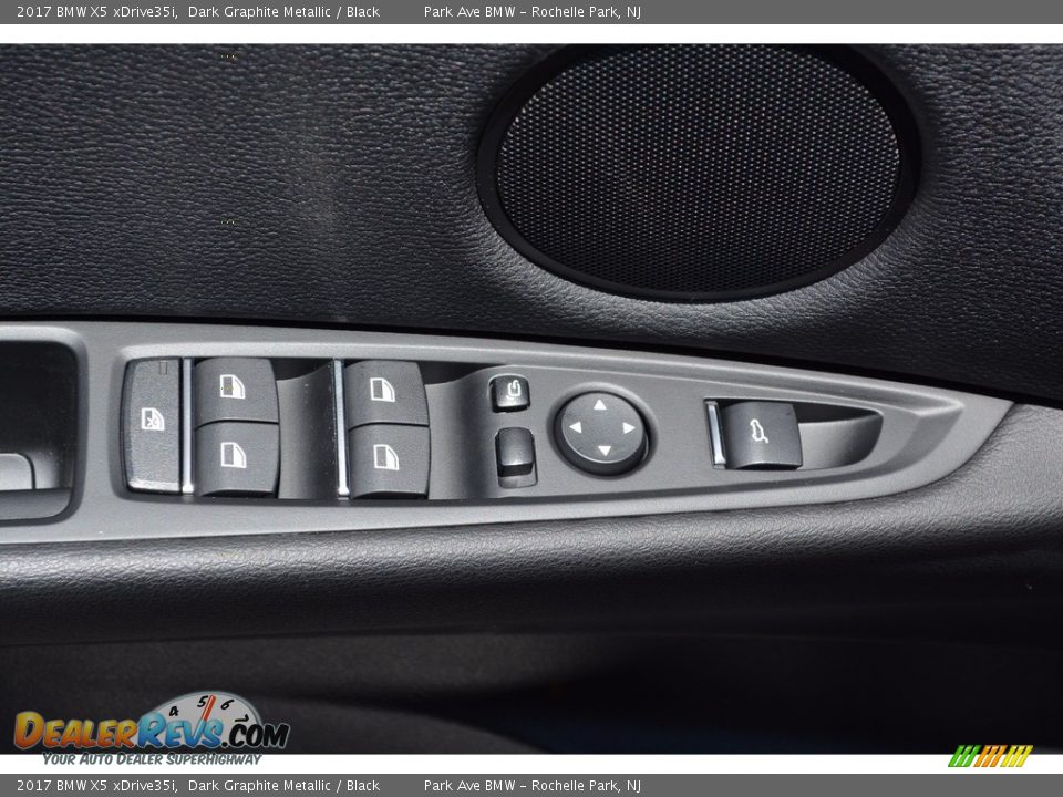 2017 BMW X5 xDrive35i Dark Graphite Metallic / Black Photo #9