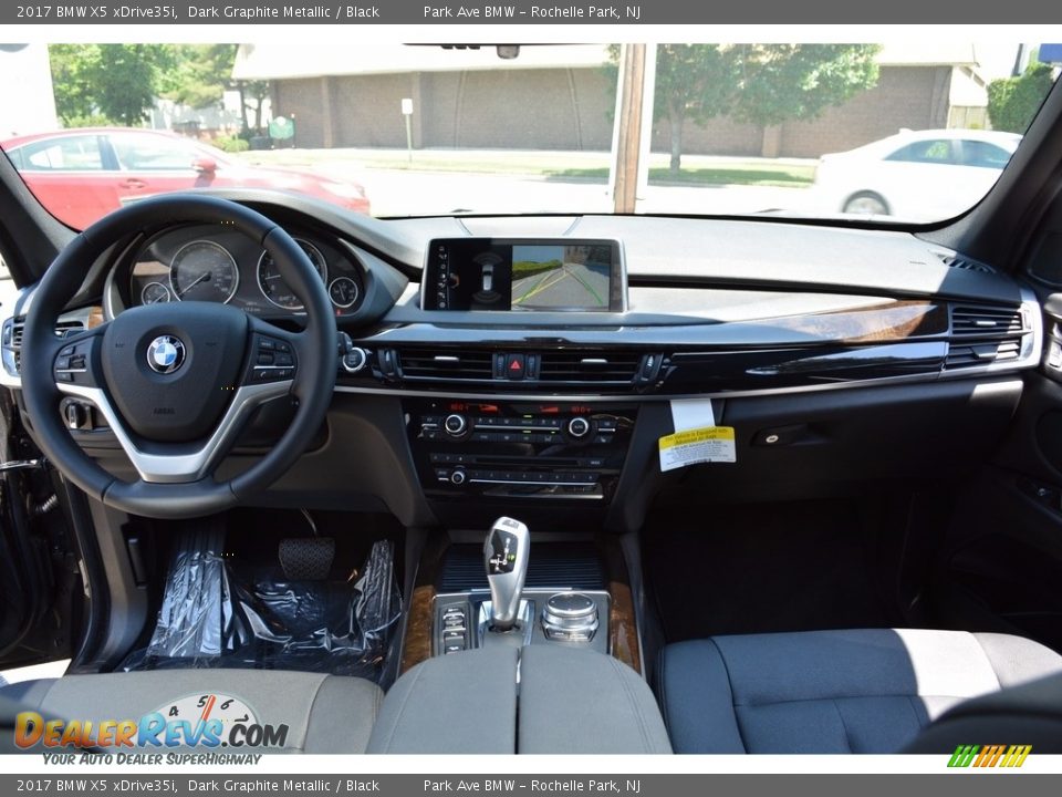 2017 BMW X5 xDrive35i Dark Graphite Metallic / Black Photo #15