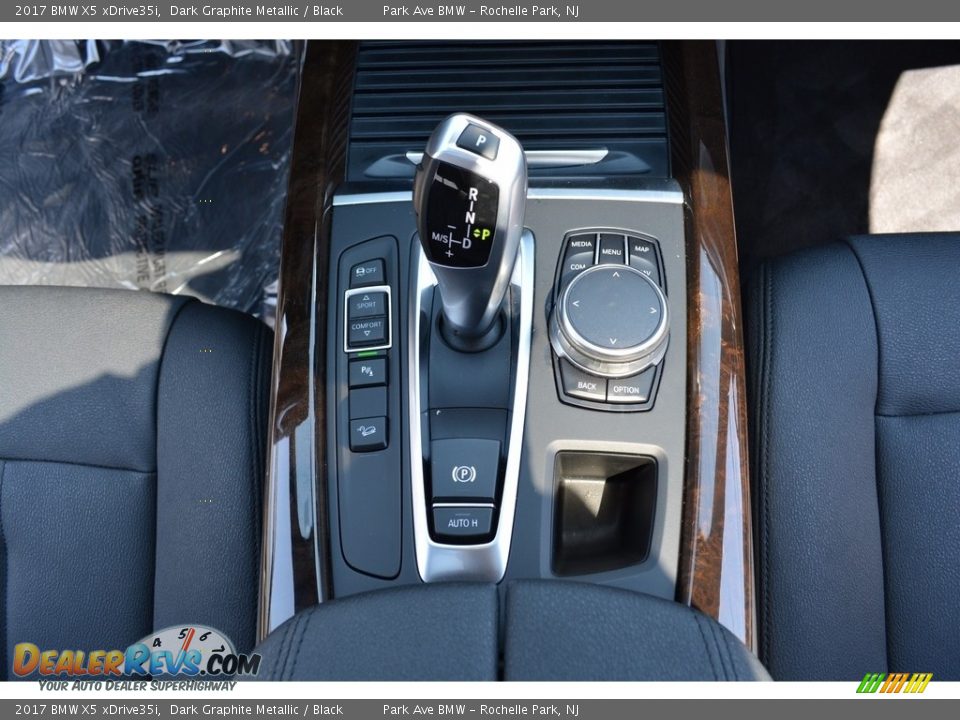 2017 BMW X5 xDrive35i Dark Graphite Metallic / Black Photo #17