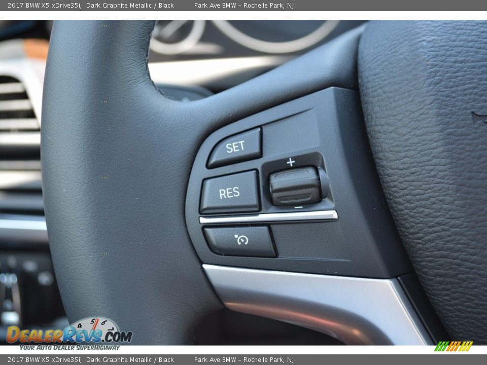 2017 BMW X5 xDrive35i Dark Graphite Metallic / Black Photo #19