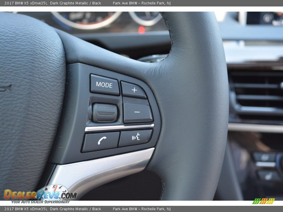 2017 BMW X5 xDrive35i Dark Graphite Metallic / Black Photo #20