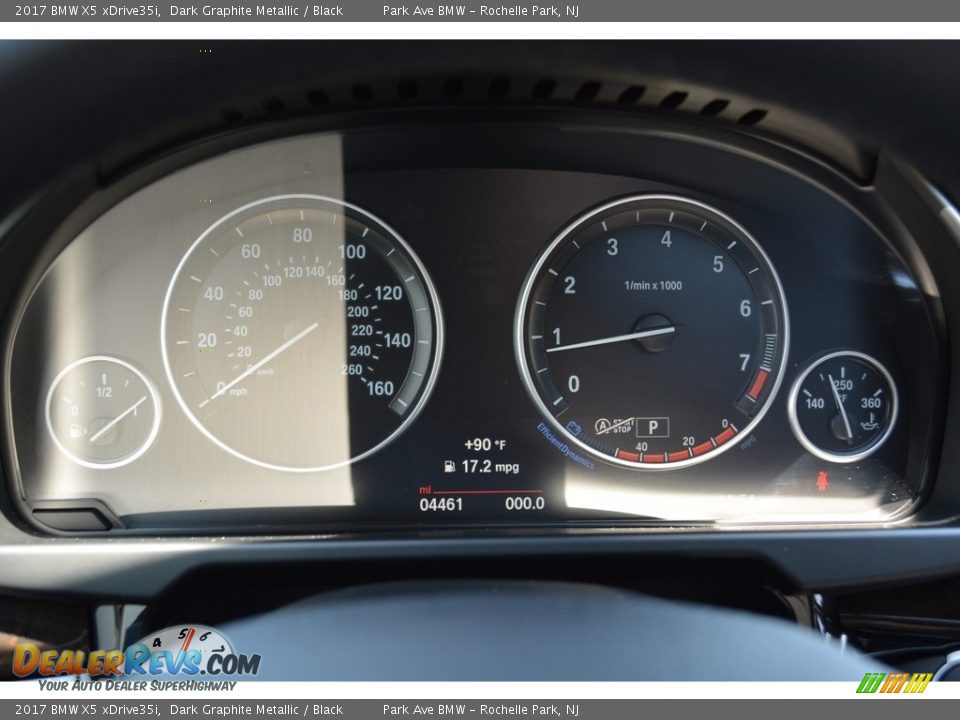 2017 BMW X5 xDrive35i Dark Graphite Metallic / Black Photo #21