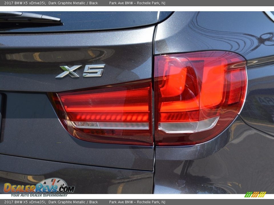 2017 BMW X5 xDrive35i Dark Graphite Metallic / Black Photo #24