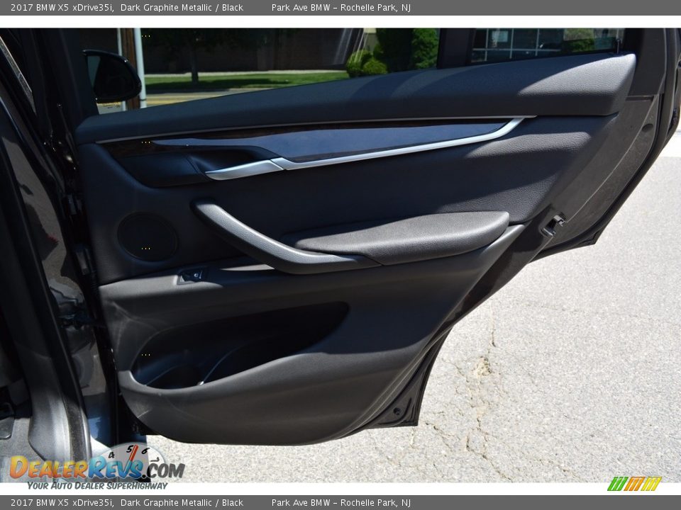 2017 BMW X5 xDrive35i Dark Graphite Metallic / Black Photo #25
