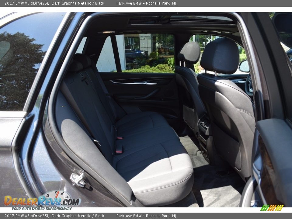 2017 BMW X5 xDrive35i Dark Graphite Metallic / Black Photo #26
