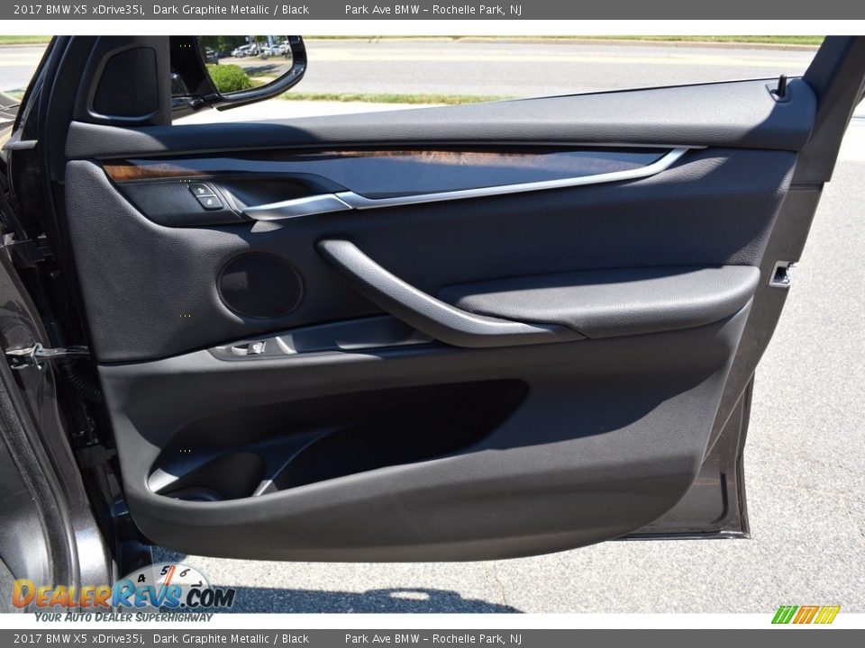 2017 BMW X5 xDrive35i Dark Graphite Metallic / Black Photo #27