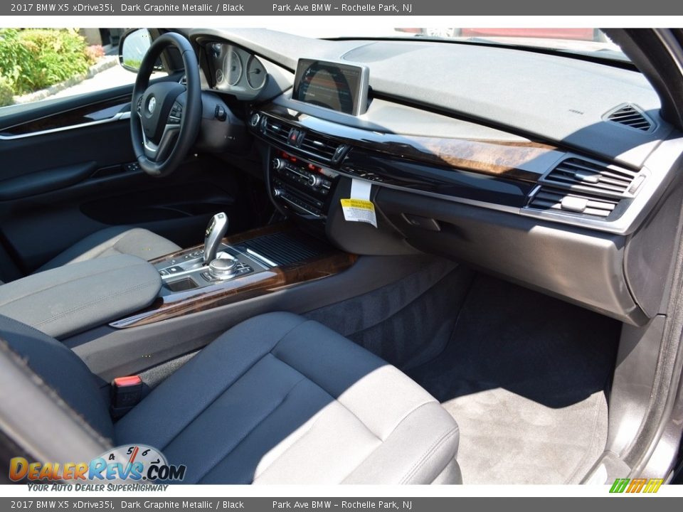 2017 BMW X5 xDrive35i Dark Graphite Metallic / Black Photo #28