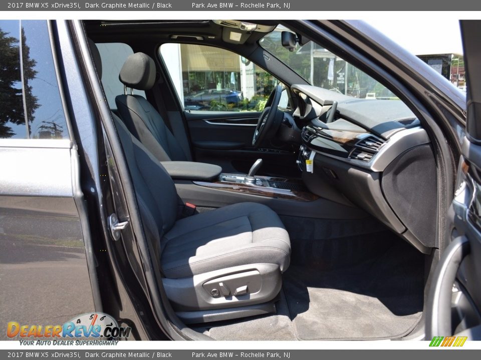 2017 BMW X5 xDrive35i Dark Graphite Metallic / Black Photo #29