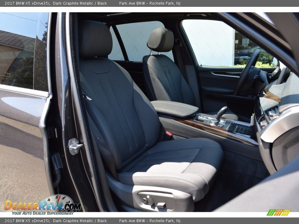 2017 BMW X5 xDrive35i Dark Graphite Metallic / Black Photo #30