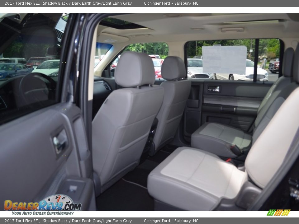 Rear Seat of 2017 Ford Flex SEL Photo #9