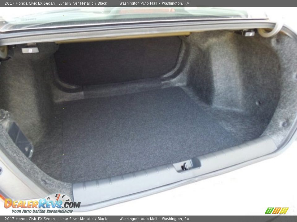 2017 Honda Civic EX Sedan Lunar Silver Metallic / Black Photo #12