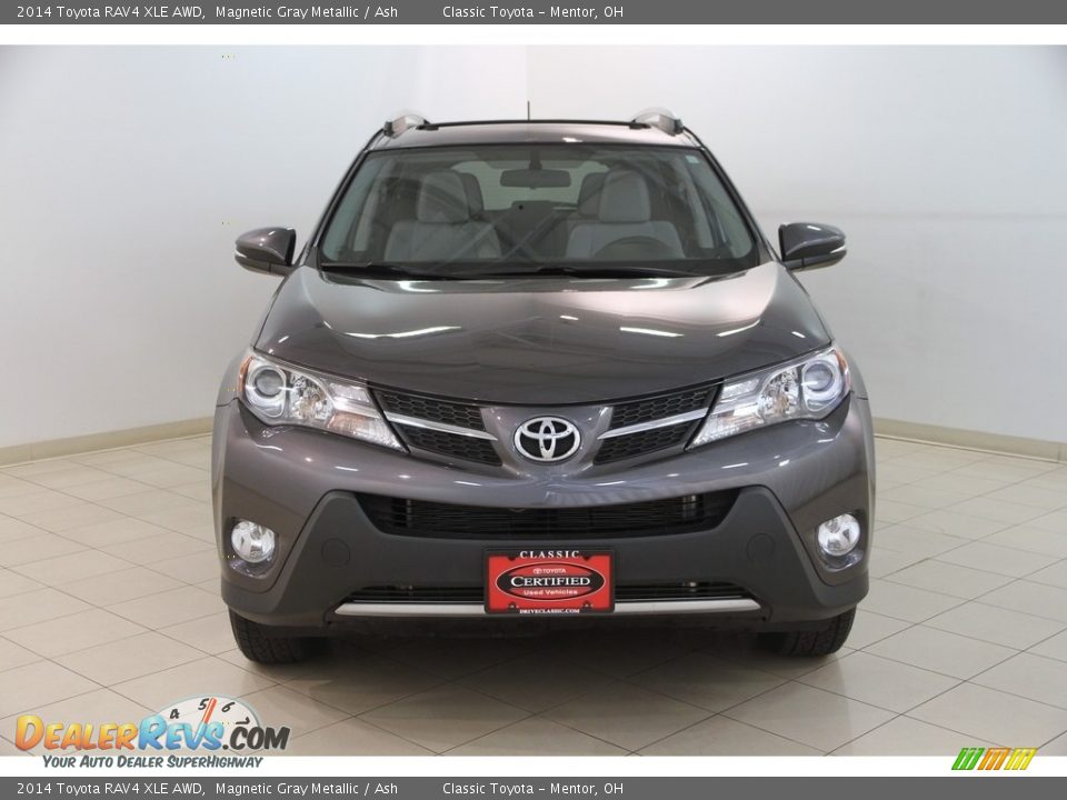 2014 Toyota RAV4 XLE AWD Magnetic Gray Metallic / Ash Photo #2