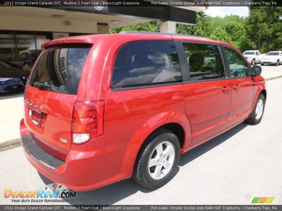 2012 Dodge Grand Caravan SXT Redline 2 Pearl Coat / Black/Light Graystone Photo #2