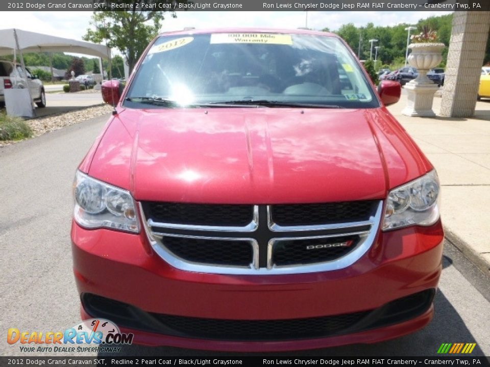 2012 Dodge Grand Caravan SXT Redline 2 Pearl Coat / Black/Light Graystone Photo #4