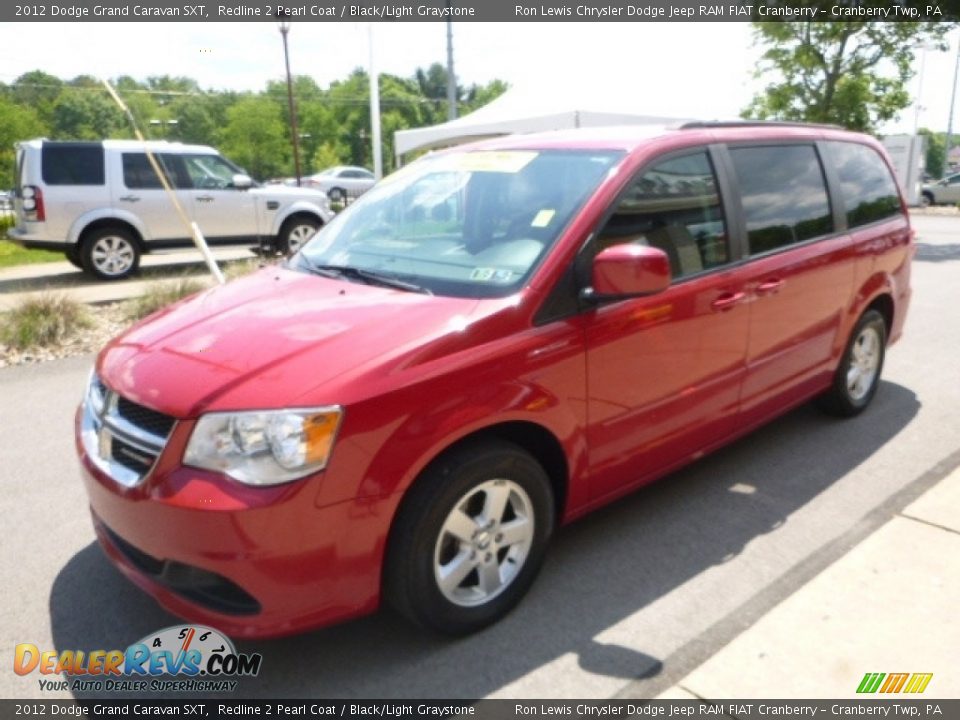 2012 Dodge Grand Caravan SXT Redline 2 Pearl Coat / Black/Light Graystone Photo #5