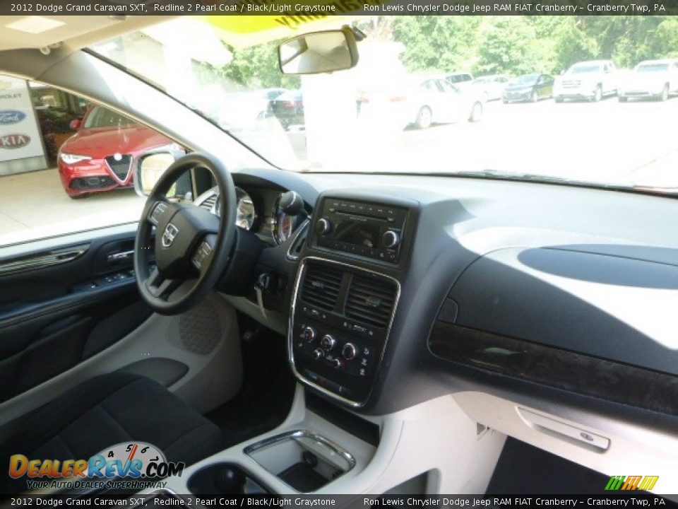 2012 Dodge Grand Caravan SXT Redline 2 Pearl Coat / Black/Light Graystone Photo #11