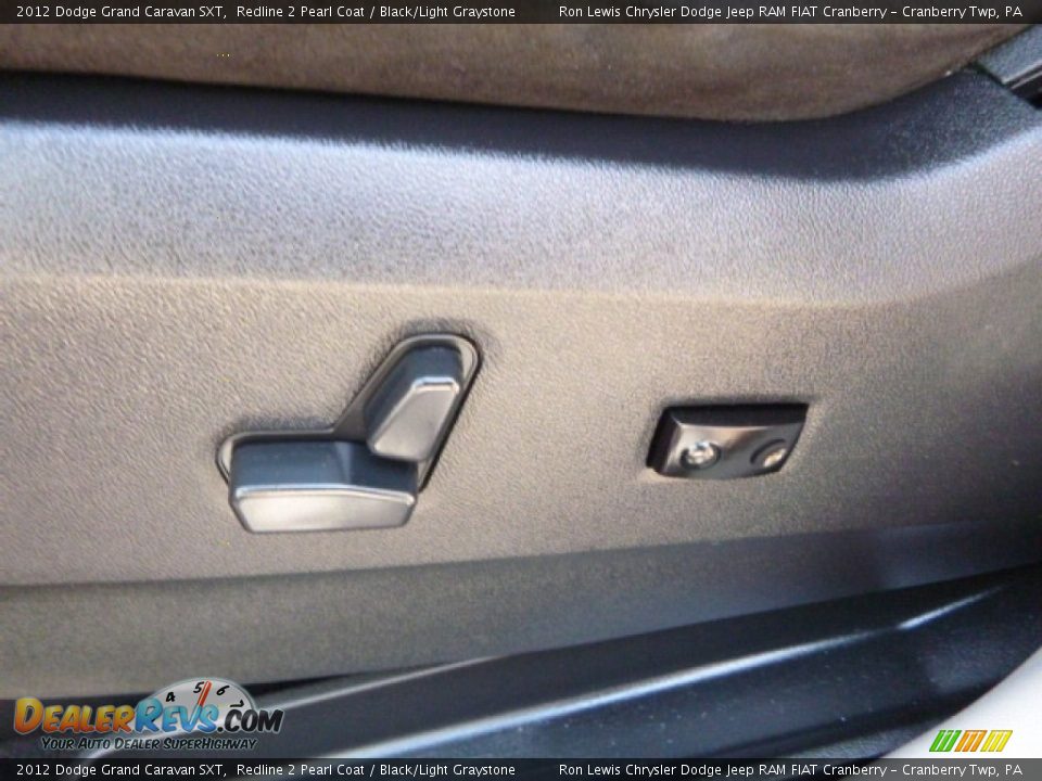 2012 Dodge Grand Caravan SXT Redline 2 Pearl Coat / Black/Light Graystone Photo #14