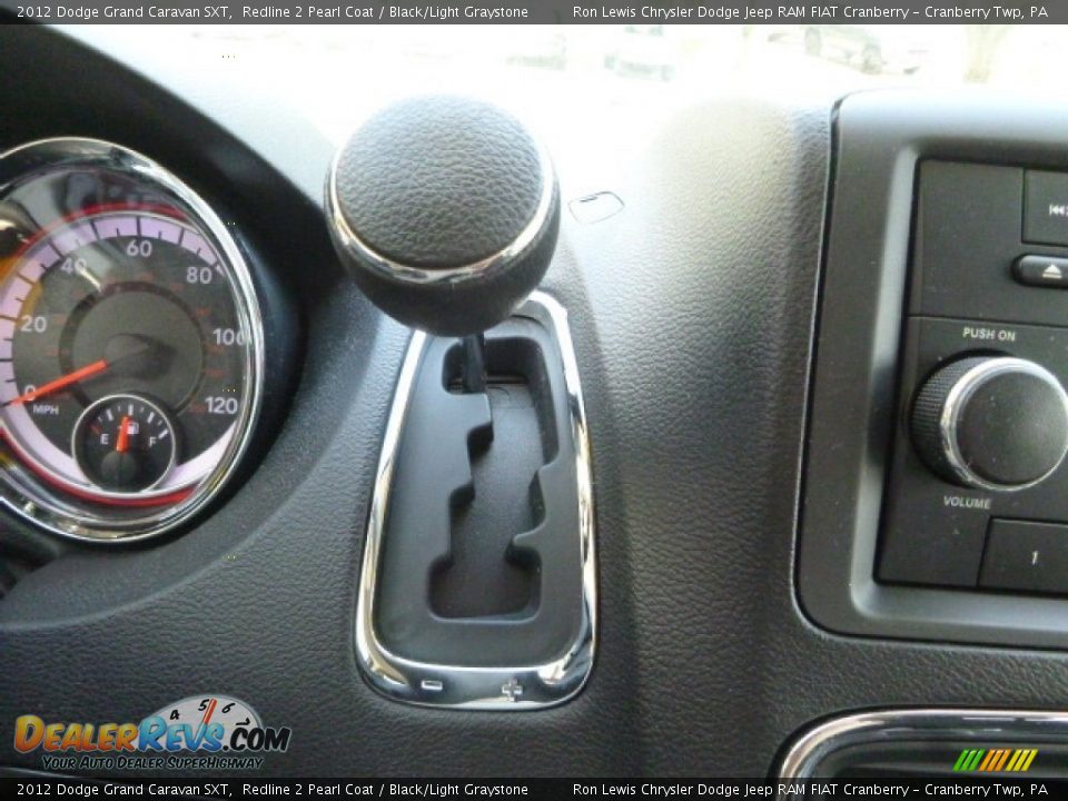 2012 Dodge Grand Caravan SXT Redline 2 Pearl Coat / Black/Light Graystone Photo #17