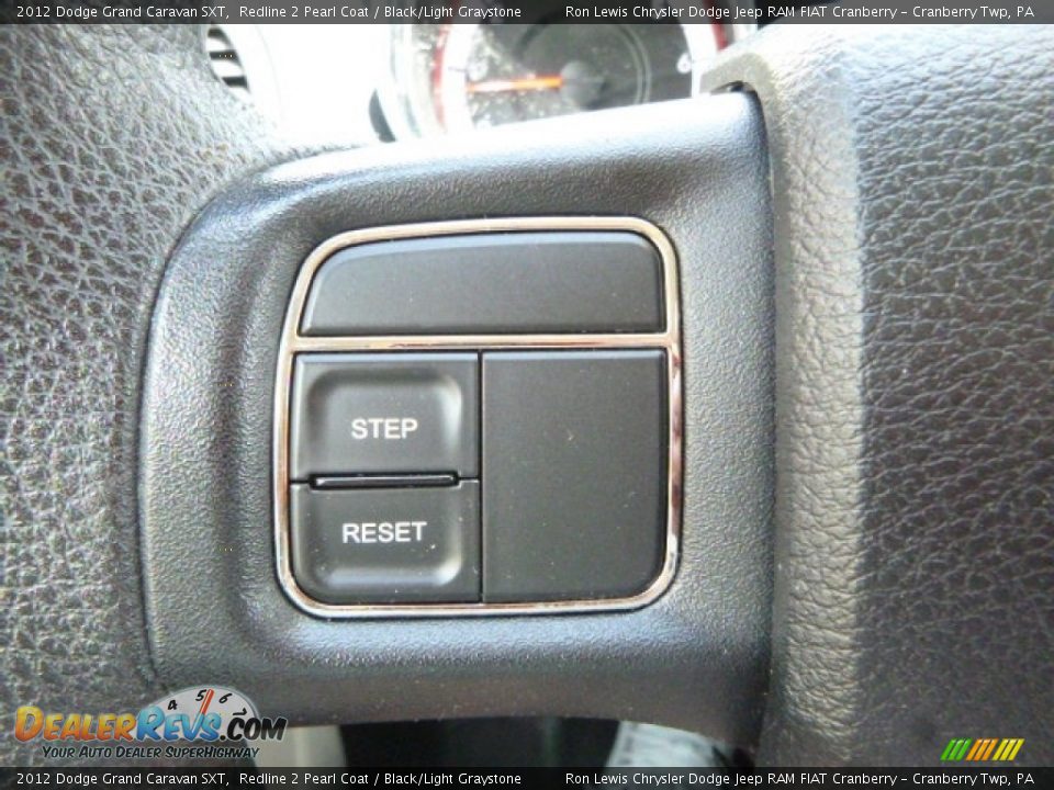 2012 Dodge Grand Caravan SXT Redline 2 Pearl Coat / Black/Light Graystone Photo #20