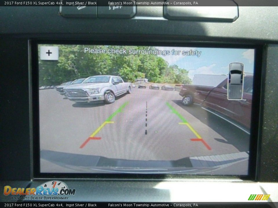 2017 Ford F150 XL SuperCab 4x4 Ingot Silver / Black Photo #15