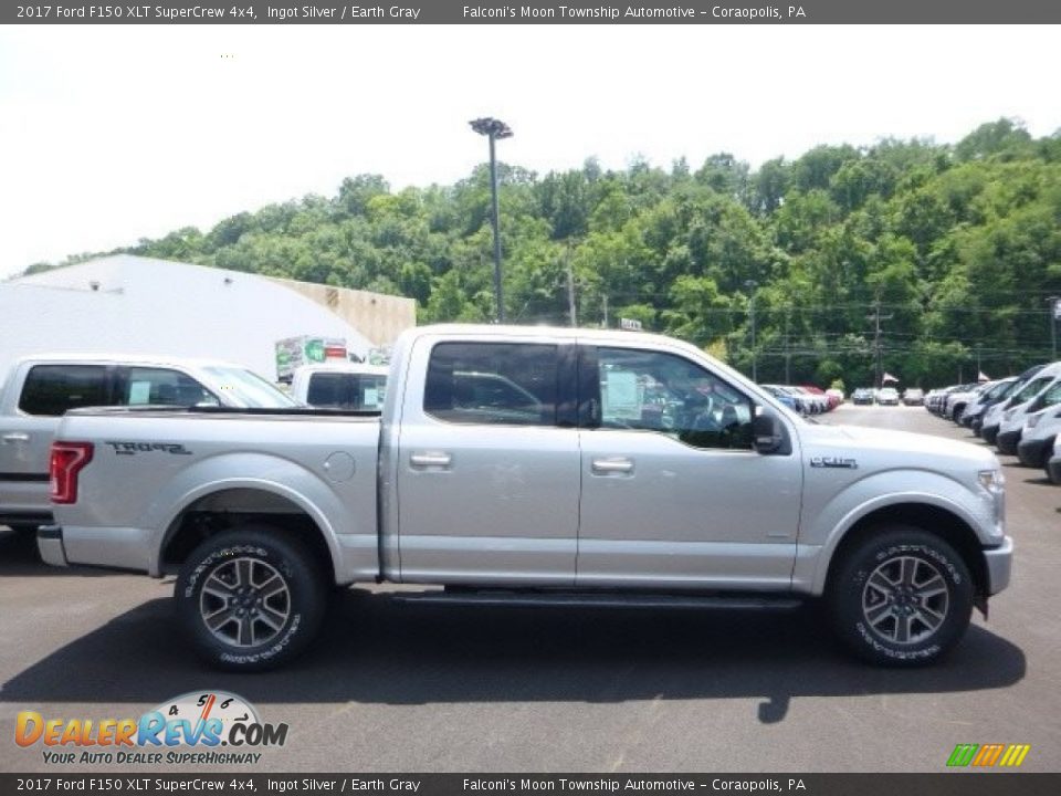 2017 Ford F150 XLT SuperCrew 4x4 Ingot Silver / Earth Gray Photo #1