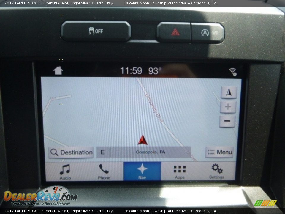 2017 Ford F150 XLT SuperCrew 4x4 Ingot Silver / Earth Gray Photo #14