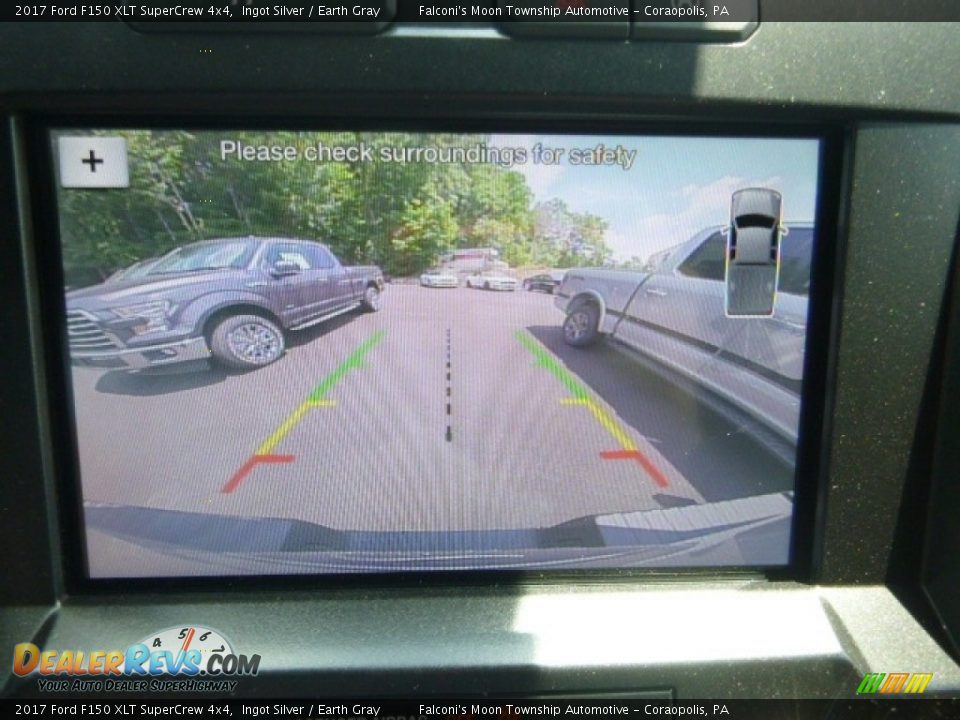 2017 Ford F150 XLT SuperCrew 4x4 Ingot Silver / Earth Gray Photo #15