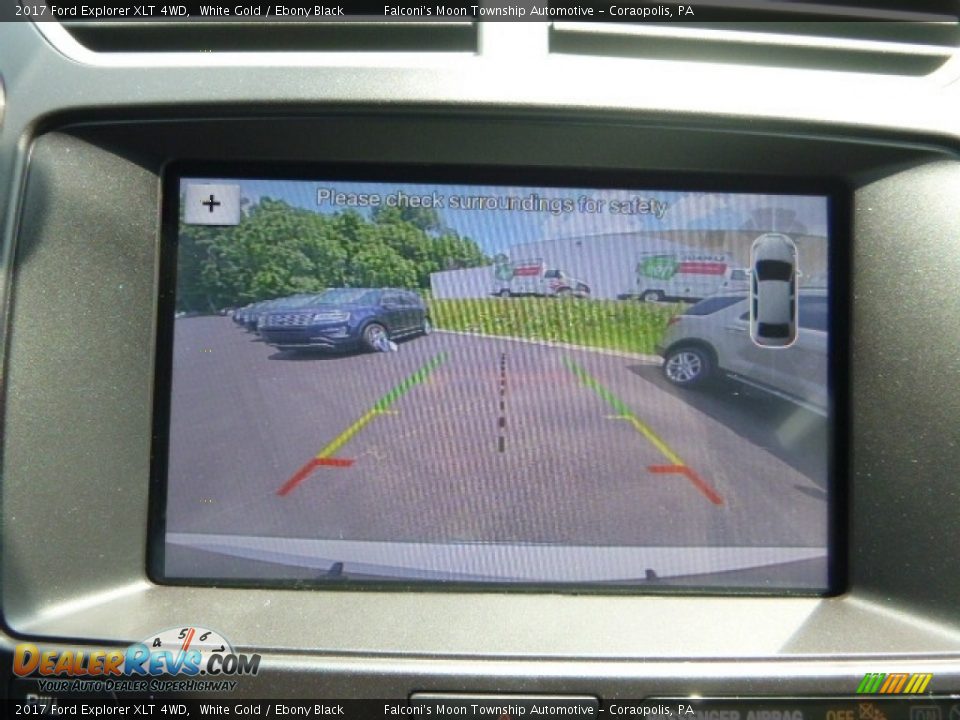 2017 Ford Explorer XLT 4WD White Gold / Ebony Black Photo #15