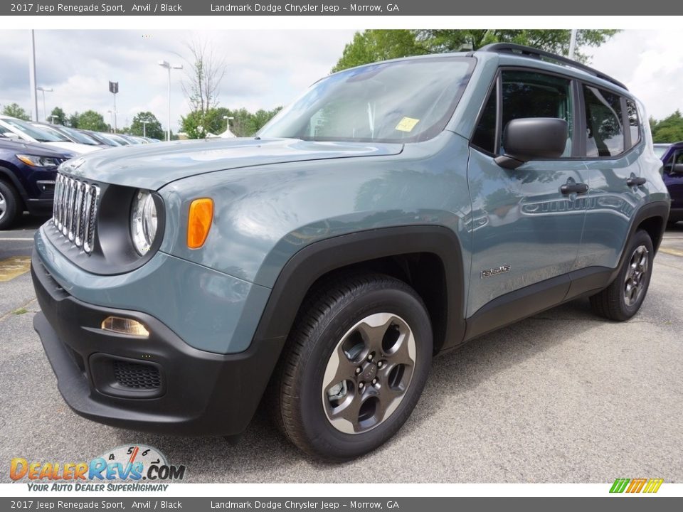 2017 Jeep Renegade Sport Anvil / Black Photo #1