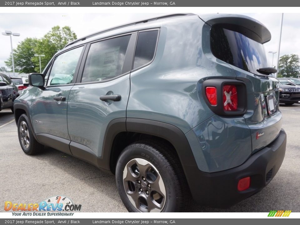 2017 Jeep Renegade Sport Anvil / Black Photo #2