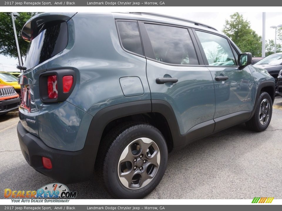 2017 Jeep Renegade Sport Anvil / Black Photo #3