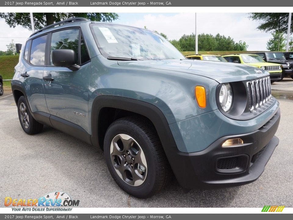 2017 Jeep Renegade Sport Anvil / Black Photo #4
