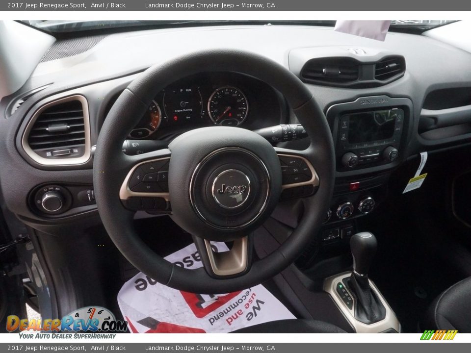 2017 Jeep Renegade Sport Anvil / Black Photo #7