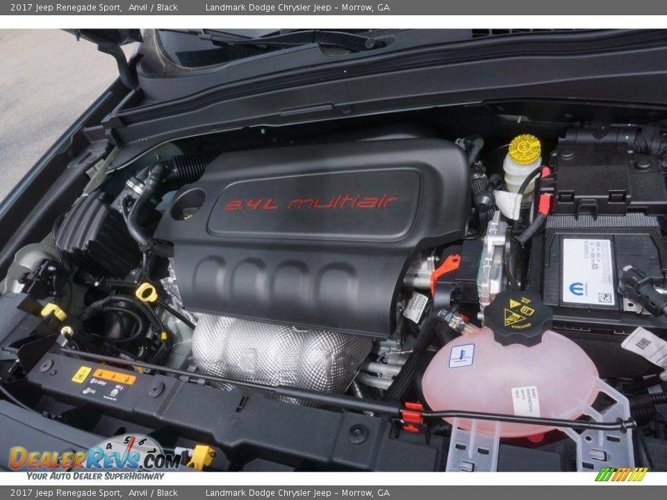 2017 Jeep Renegade Sport Anvil / Black Photo #8