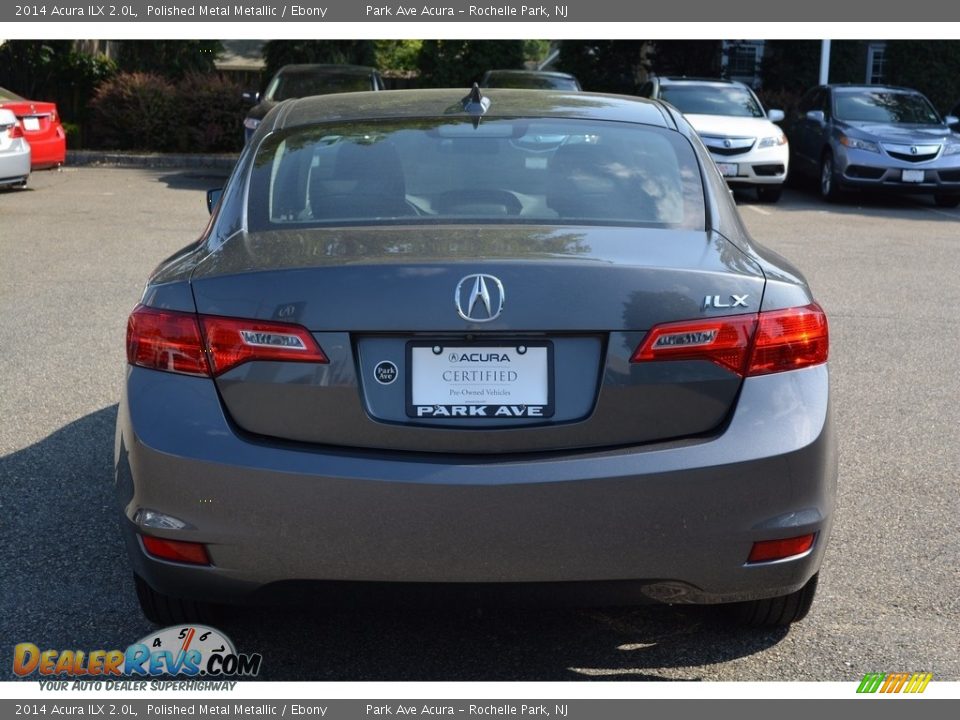 2014 Acura ILX 2.0L Polished Metal Metallic / Ebony Photo #4