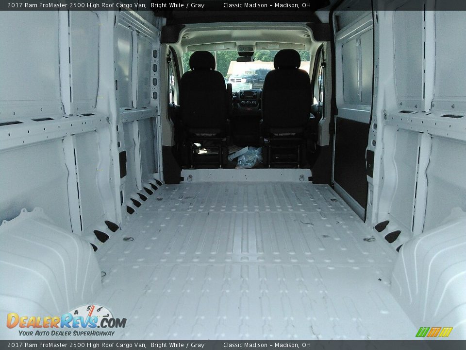2017 Ram ProMaster 2500 High Roof Cargo Van Bright White / Gray Photo #8