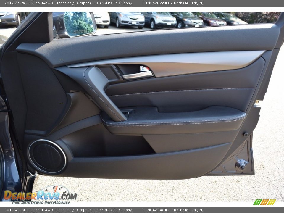 2012 Acura TL 3.7 SH-AWD Technology Graphite Luster Metallic / Ebony Photo #27