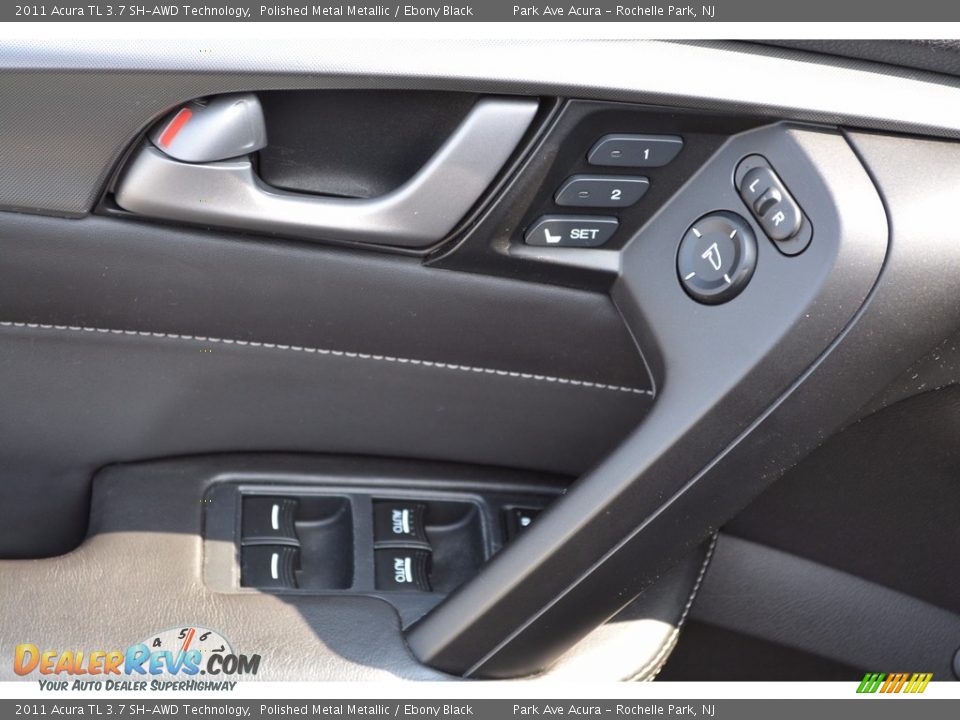 2011 Acura TL 3.7 SH-AWD Technology Polished Metal Metallic / Ebony Black Photo #10
