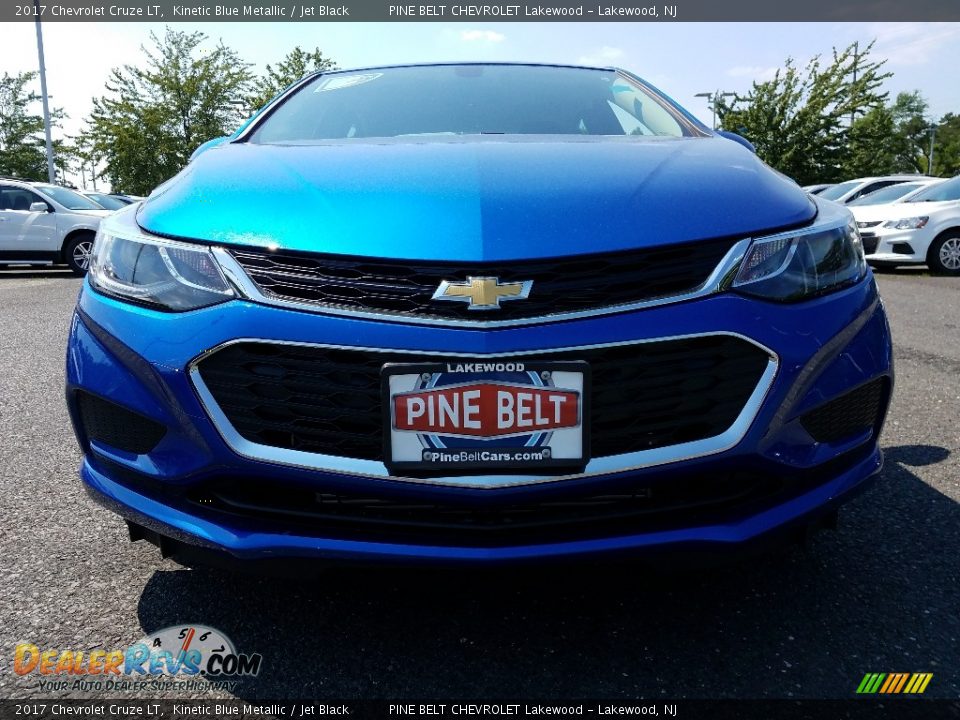 2017 Chevrolet Cruze LT Kinetic Blue Metallic / Jet Black Photo #2