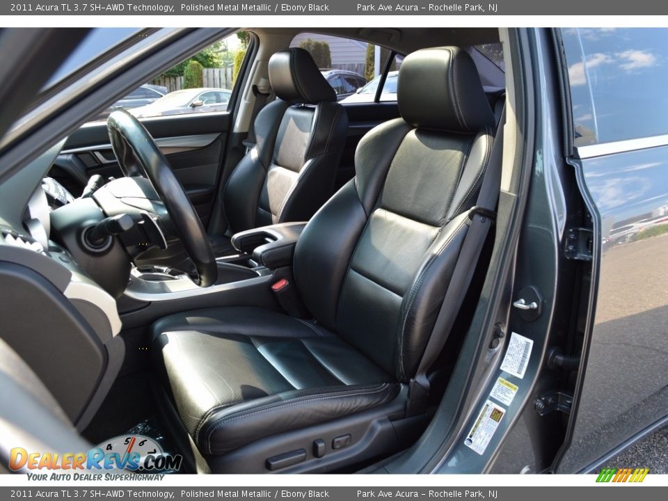 2011 Acura TL 3.7 SH-AWD Technology Polished Metal Metallic / Ebony Black Photo #13