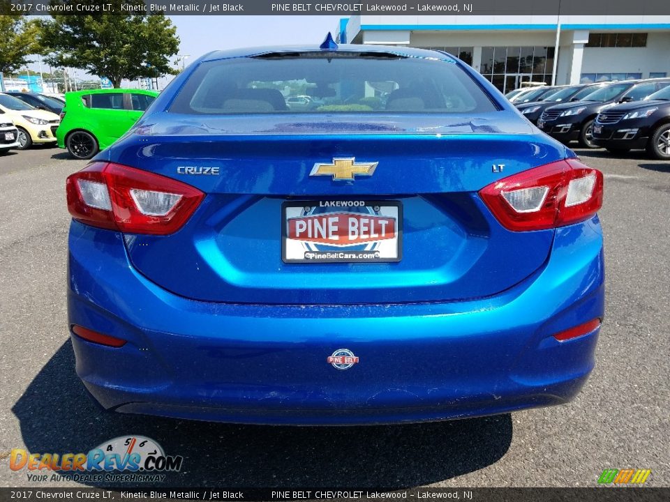 2017 Chevrolet Cruze LT Kinetic Blue Metallic / Jet Black Photo #5