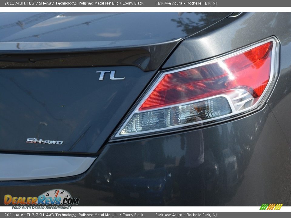 2011 Acura TL 3.7 SH-AWD Technology Polished Metal Metallic / Ebony Black Photo #24