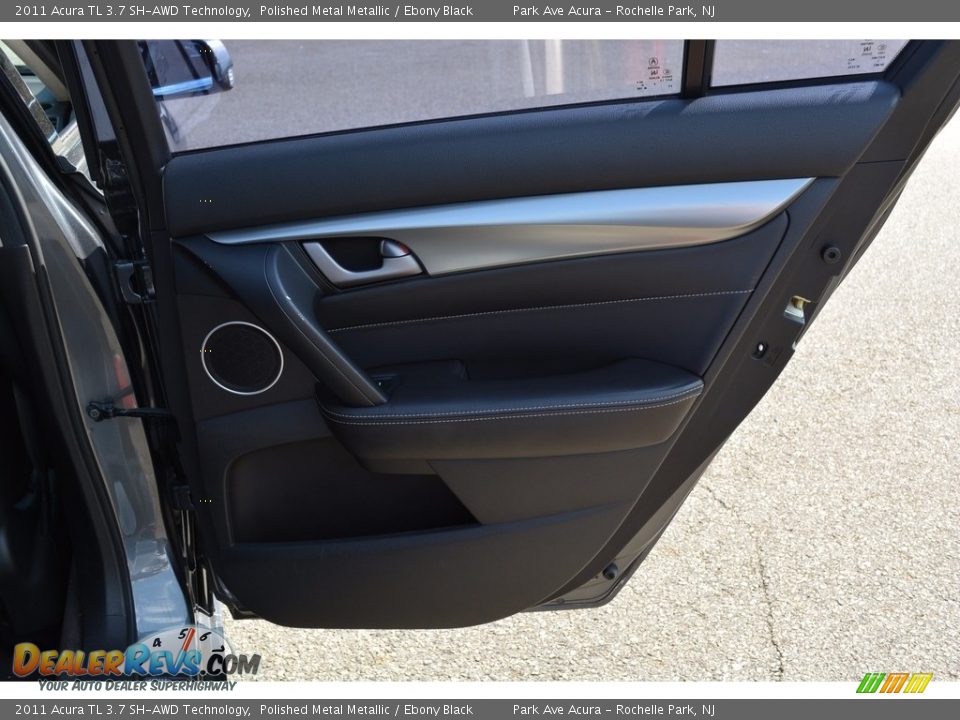 2011 Acura TL 3.7 SH-AWD Technology Polished Metal Metallic / Ebony Black Photo #25