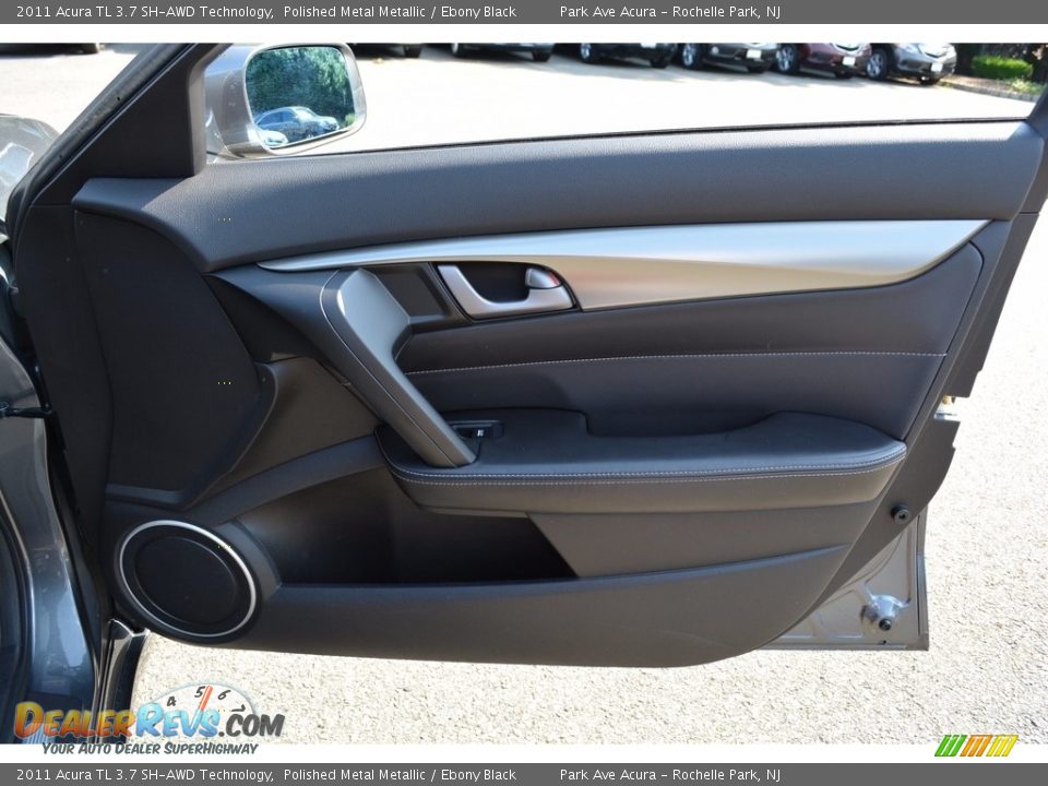 2011 Acura TL 3.7 SH-AWD Technology Polished Metal Metallic / Ebony Black Photo #27